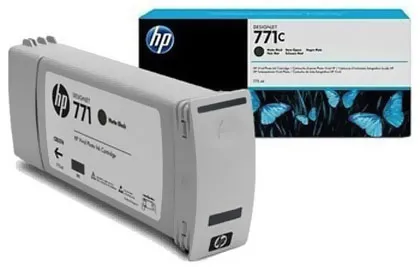 Картридж HP B6Y07A матовый черный №771