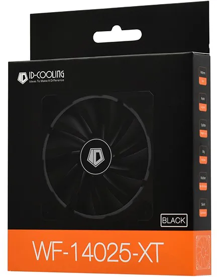 Кулер для корпуса ID-Cooling WF-14025-XT Black