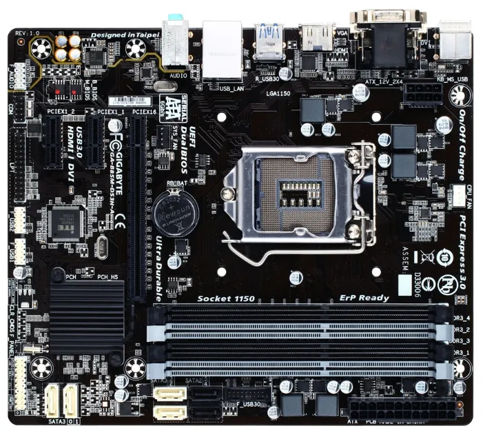 Материнская плата Gigabyte GA-B85M-DS3H