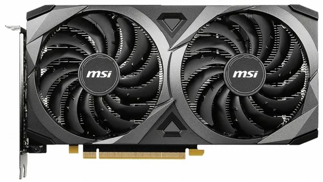 Видеокарта 12Gb MSI RTX3060 VENTUS 2X OC RU 12G