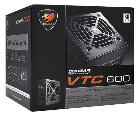 Блок питания Cougar VTC 600