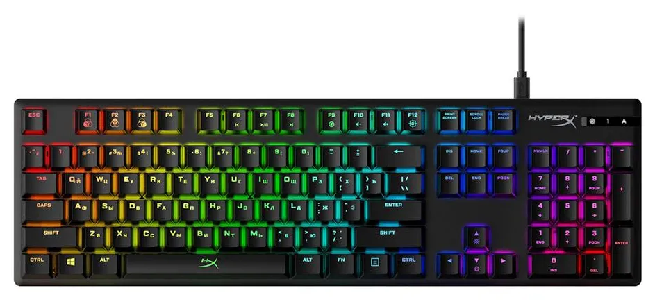 Клавиатура Kingston HyperX Alloy Origins HX-KB6RDX-RU black