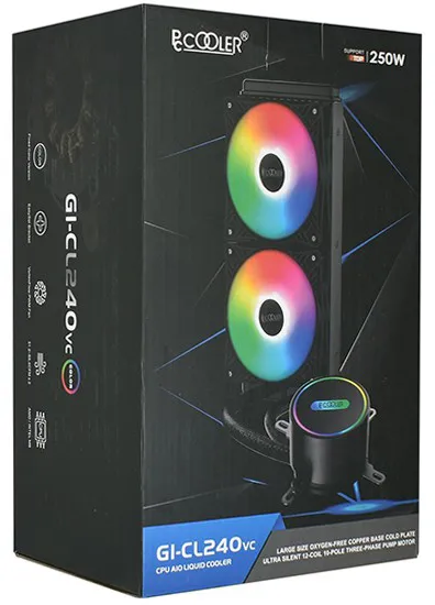 Водяное охлаждение PCCooler GI-CL240VC