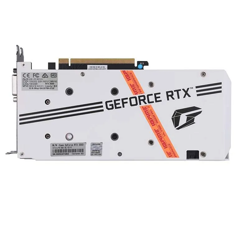 Видеокарта 8 GB Colorful iGame RTX 3050 Ultra W DUO OC V2-V