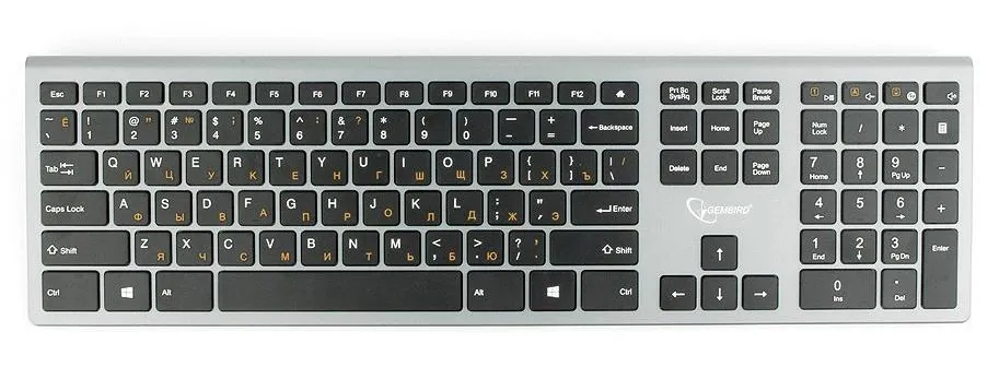 Клавиатура Gembird KBW-1 gray