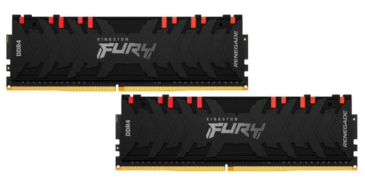 Оперативная память 16Gb Kingston FURY Renegade RGB KF440C19RBAK2/16