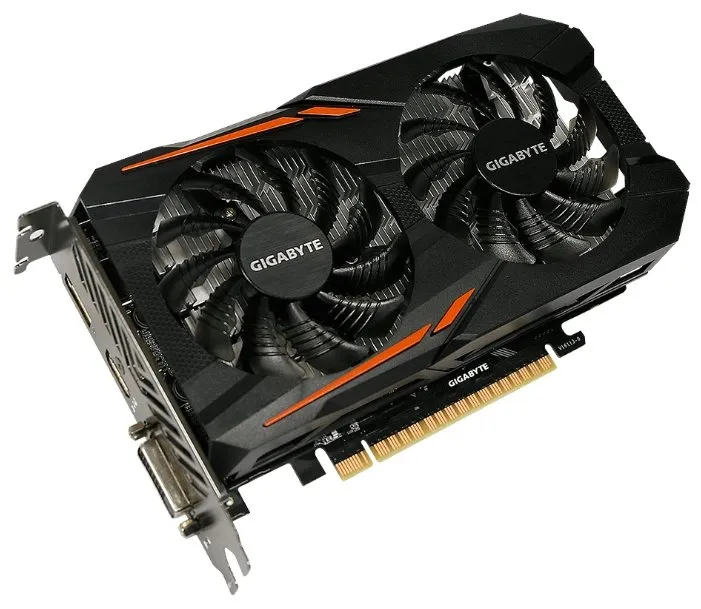 Видеокарта Gigabyte GTX 1050 GV-N1050OC-2GD