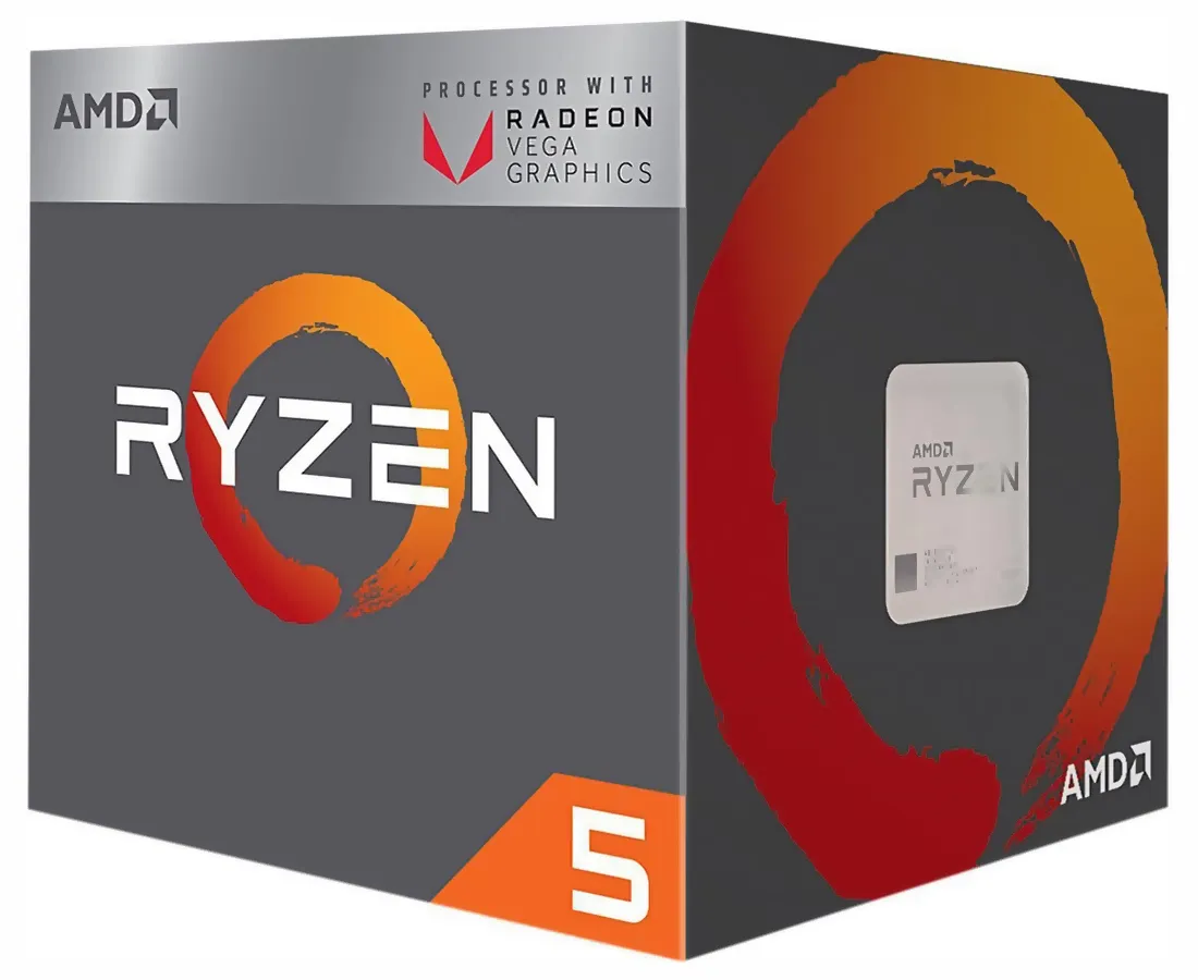 Процессор AMD Ryzen 5 2400G YD2400C5FBBOX