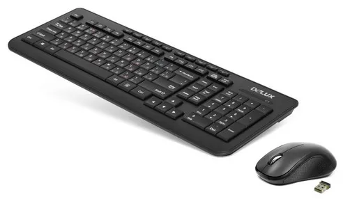 Клавиатура + Мышь USB Delux DLD-3191OGB