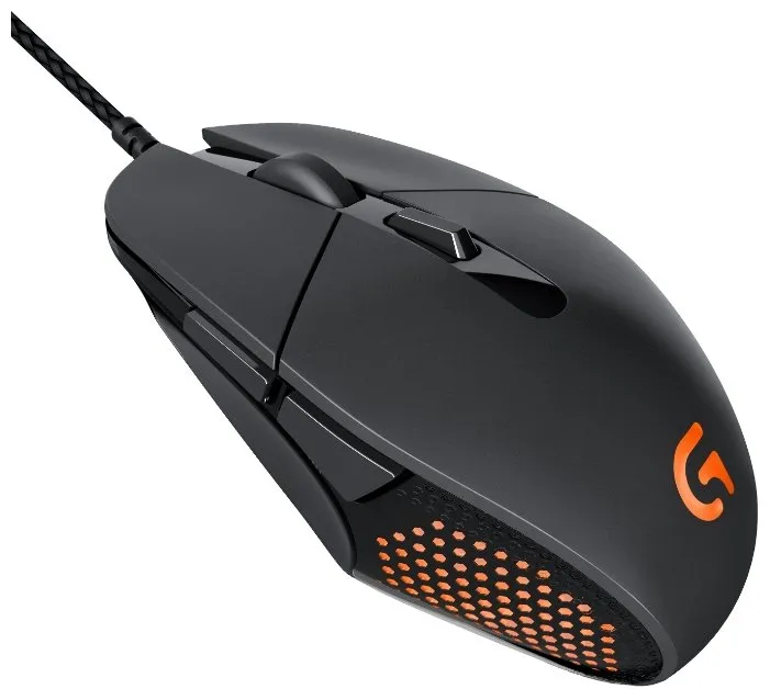 Компьютерная мышь проводная Logitech G303 черный