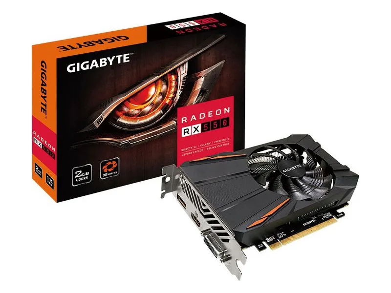 Видеокарта Gigabyte GV-RX550D5-2GD 2GB AMD Radeon RX 550