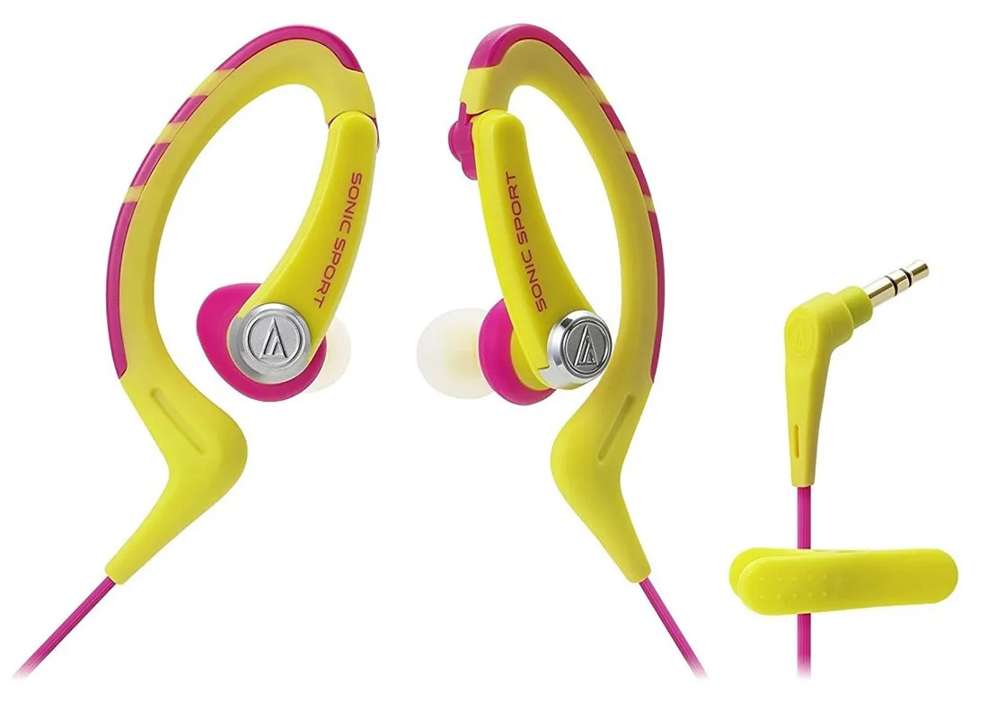 Наушники Audio-Technica ATH-SPORT1 YP yellow