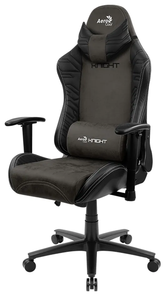 Игровое компьютерное кресло Aerocool KNIGHT Iron Black