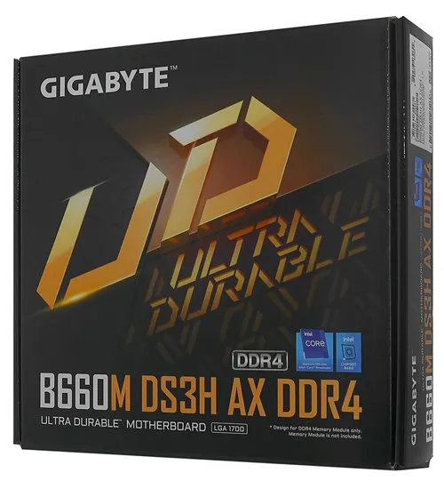 Материнская плата Gigabyte B660M DS3H AX DDR4