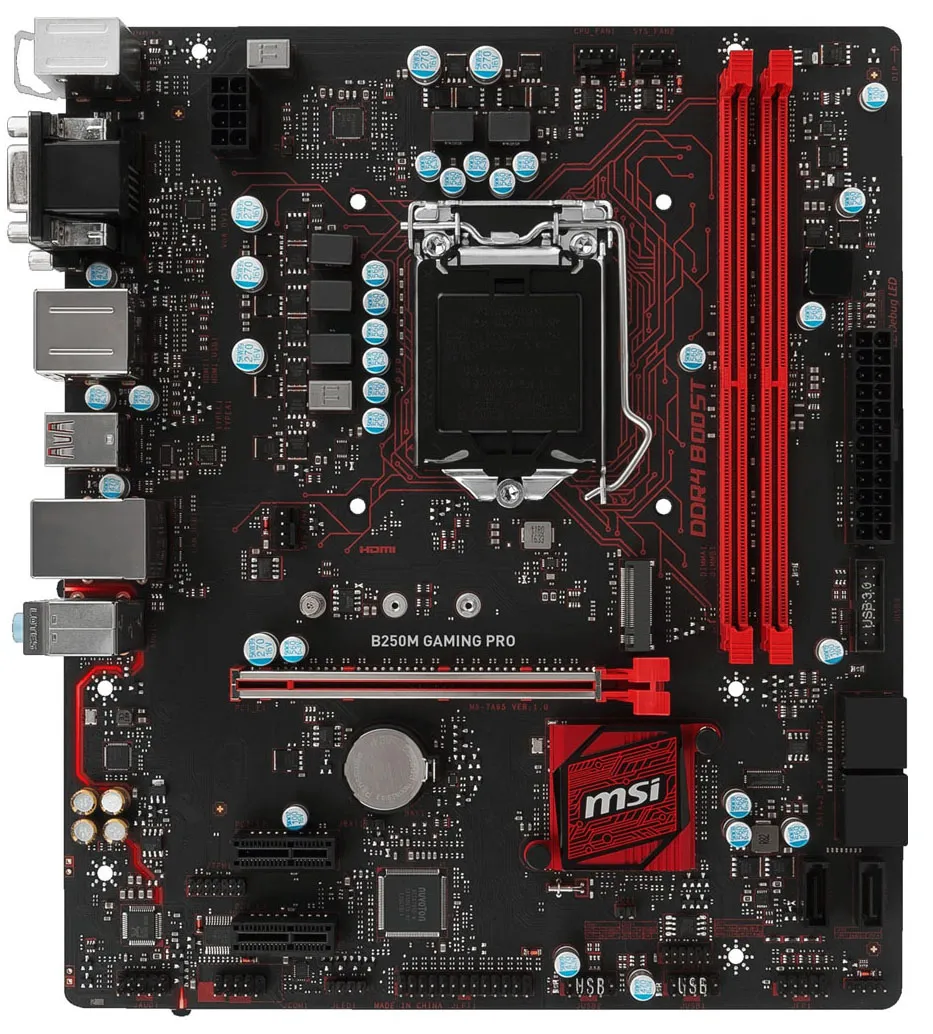 Материнская плата MSI B250M GAMING PRO