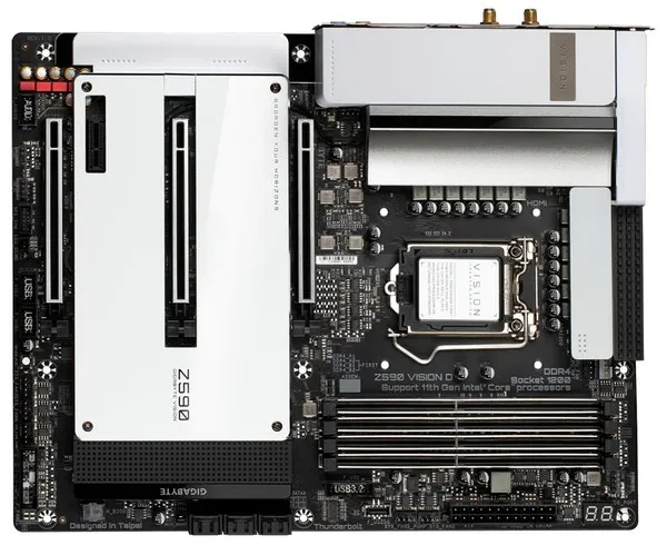 Материнская плата Gigabyte Z590 VISION D