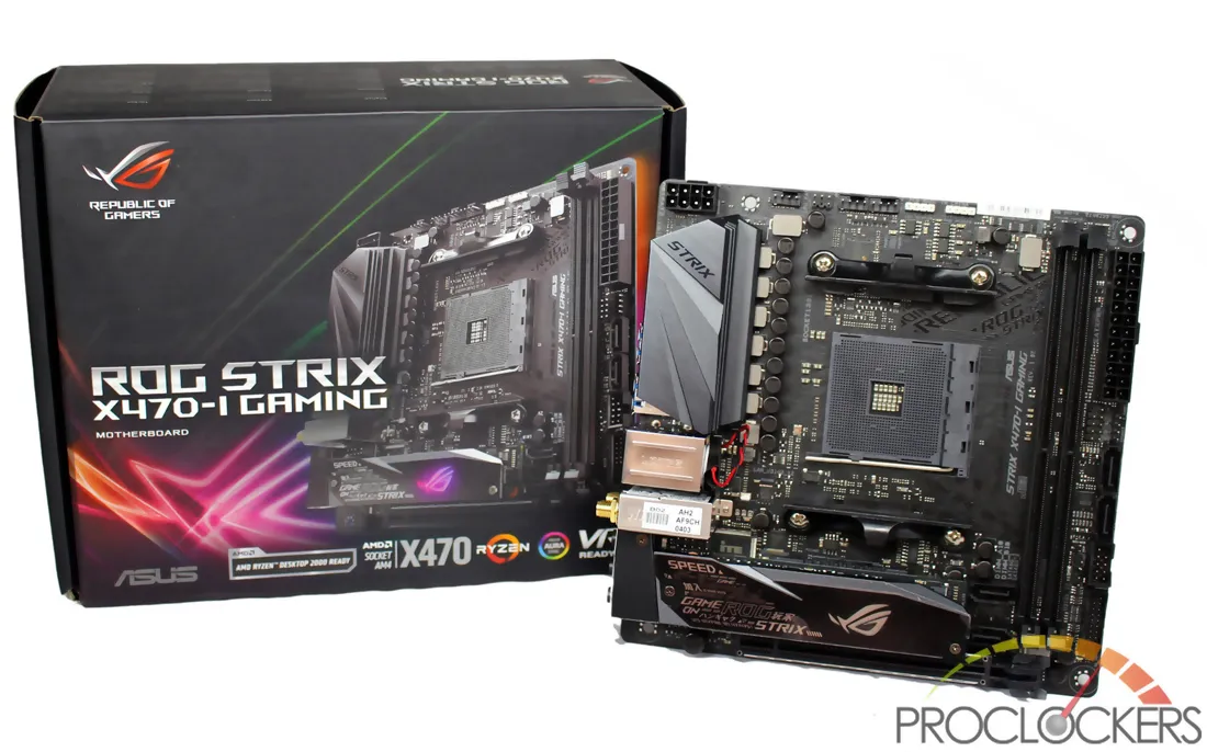 Материнская плата ASUS ROG STRIX X470-I GAMING