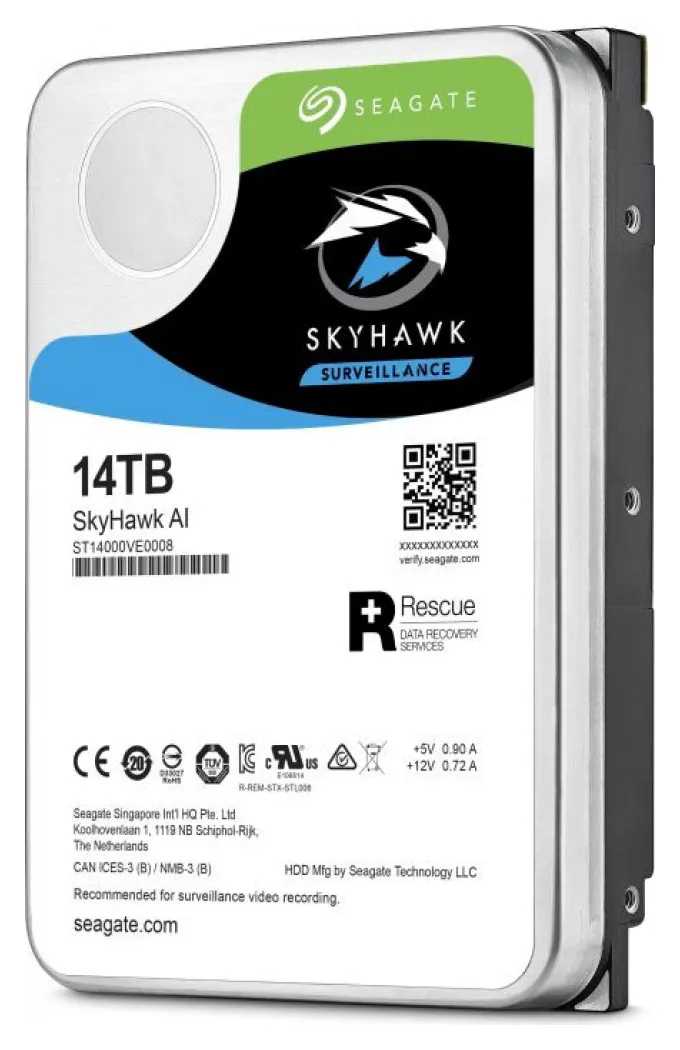 Жесткий диск 14Tb Seagate SkyHawk ST14000VE0008