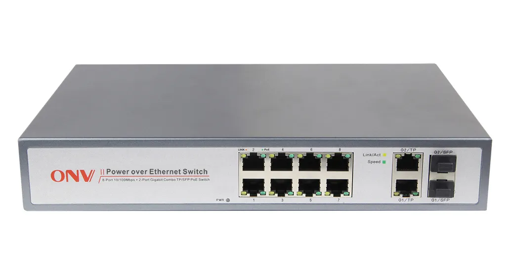 Коммутатор PoE ONV POE31108PFB