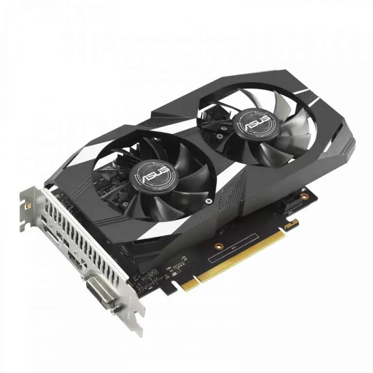 Видеокарта 4Gb ASUS GTX1650 OC DUAL-GTX1650-O4GD6-P-V2