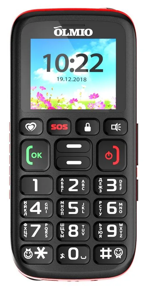 Мобильный телефон Olmio C17 Черный