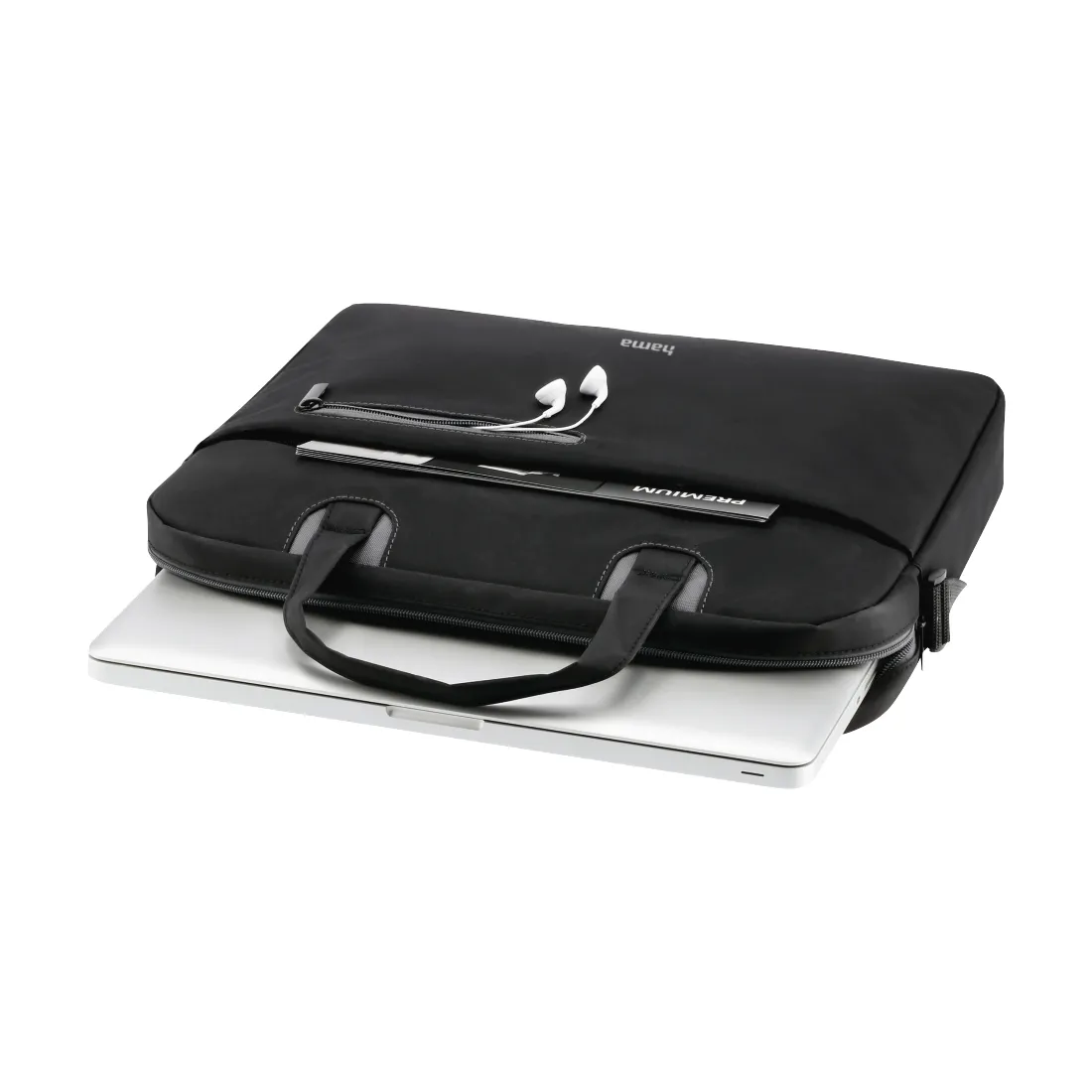 Сумка для ноутбука Hama Sydney, 00216520, up to 15.6", Black-grey