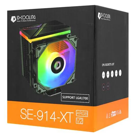 Кулер для процессора ID-Cooling SE-914XT ARGB V2