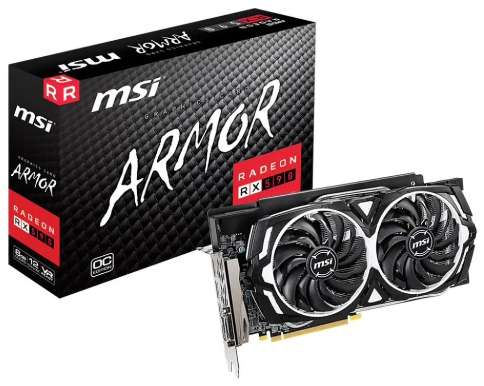 Видеокарта 8GB MSI RX 590 ARMOR OC