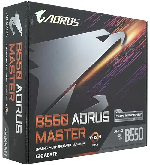 Материнская плата Gigabyte B550 AORUS MASTER