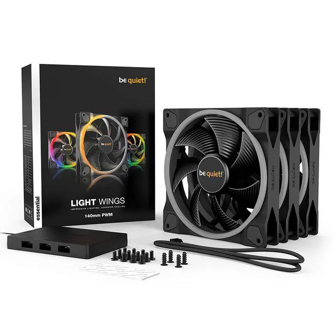 Кулер для корпуса Bequiet! Light Wings BL078 Triple Pack