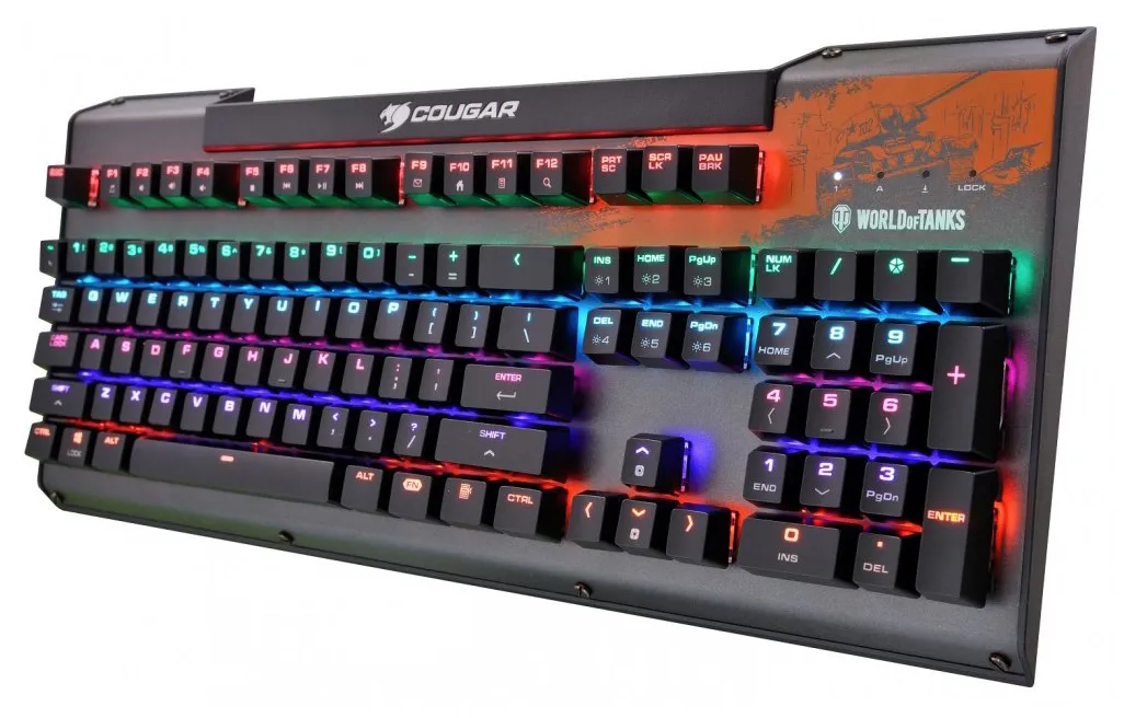 Клавиатура Cougar Ultimus RGB World Of Tanks black