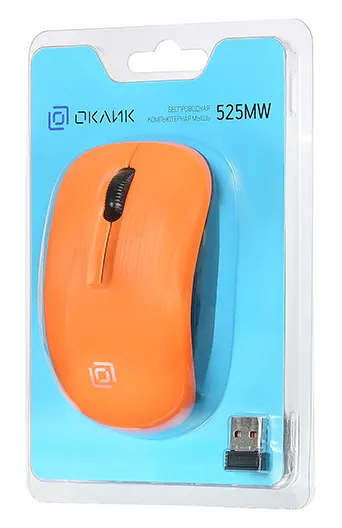 Компьютерная мышь Oklick 525MW Wireless Orange