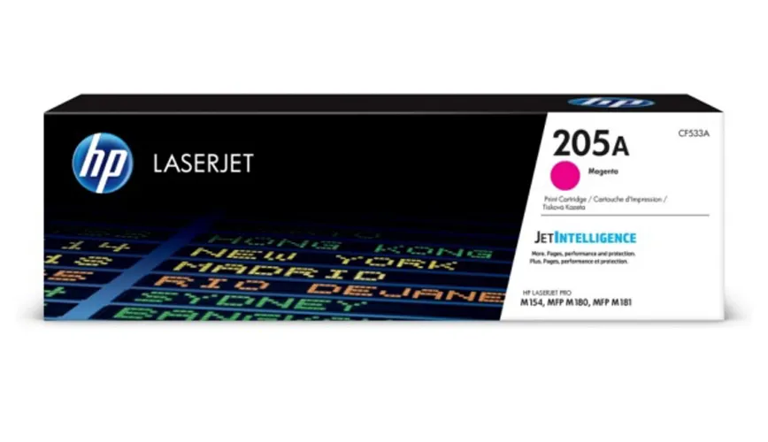 Картридж лазерный HP CF533A LaserJet 205A пурпурный