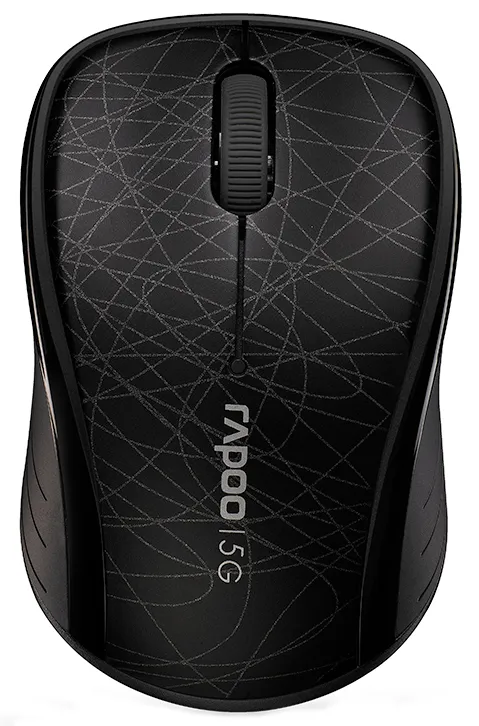 Компьютерная мышь беспроводная Rapoo 3100p Чёрный