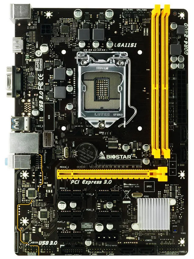 Материнская плата Biostar H110MHC