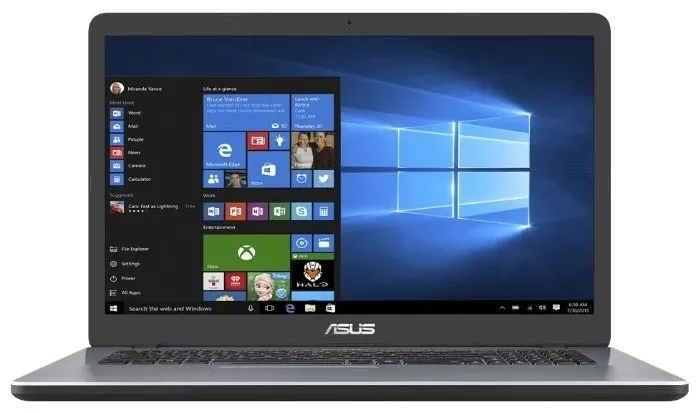 Ноутбук Asus X705UV-GC018T 90NB0EW2-M00190
