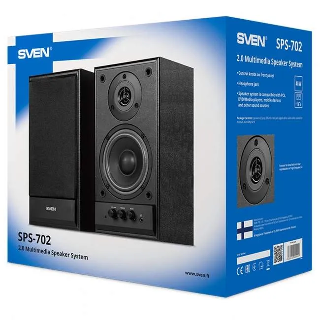 Акустическая система SVEN SPS-702 чёрный