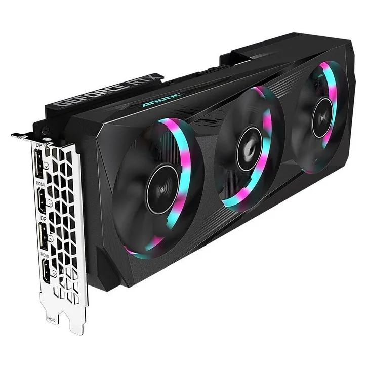Видеокарта 8Gb GIGABYTE RTX3060Ti GV-N306TAORUS E-8GD