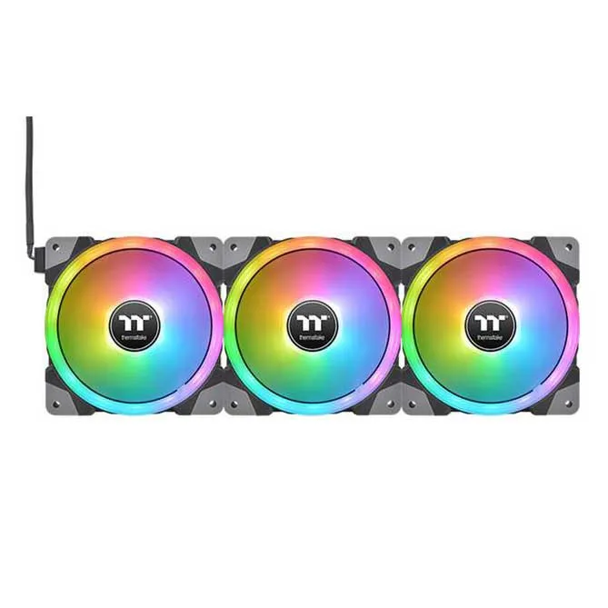 Кулер для корпуса Thermaltake SWAFAN EX14 RGB PC Cooling Fan (3-Fan Pack)