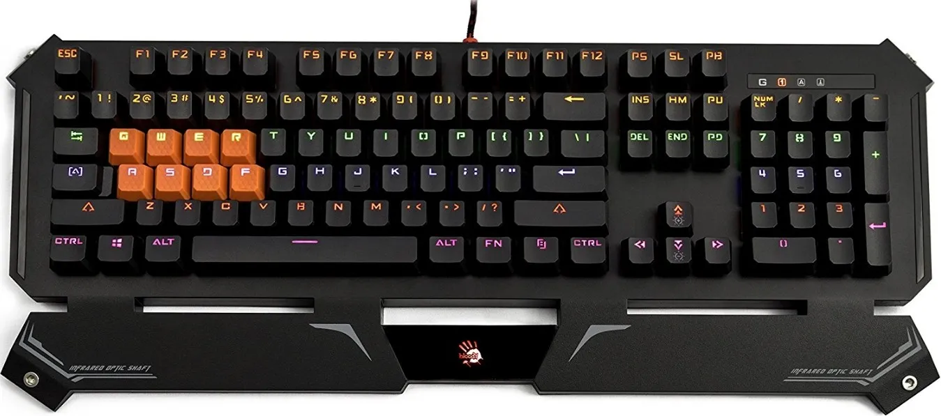 Клавиатура игровая Bloody B740A-Black