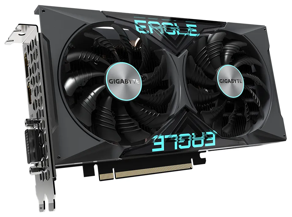 Видеокарта Gigabyte GTX1650 EAGLE OC D6 4G GV-N1656EAGLE OC-4GD