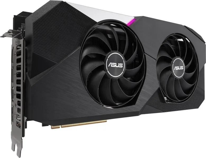 Видеокарта 12GB ASUS AMD Radeon RX 6700 XT DUAL-RX6700XT-12G