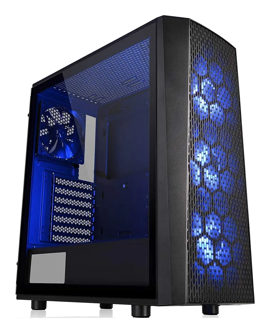 Корпус для ПК Thermaltake Versa J24 TG RGB CA-1L7-00M1WN-01