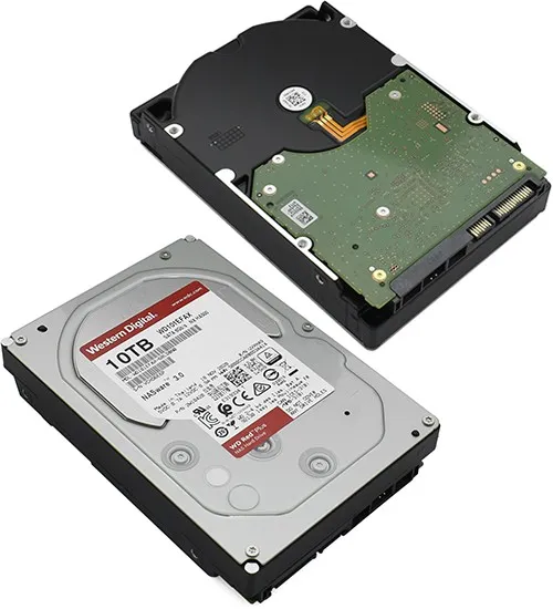 Жесткий диск 10000 GB Western Digital Red WD101EFAX