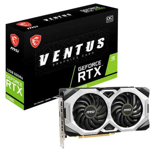 Видеокарта 12GB MSI RTX 2060 VENTUS 12G OC