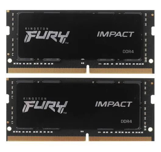 Оперативная память для ноутбука 32 GB kit Kingston Fury Impact KF432S20IB1K2/32