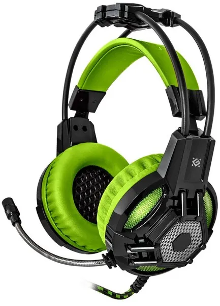Гарнитура Defender Lester black-green 64543