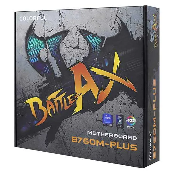 Материнская плата Colorful BATTLE-AX B760M-PLUS V20