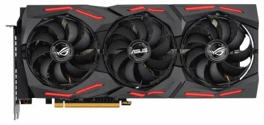 Видеокарта 6Gb Asus RX 5600 XT ROG-STRIX-RX5600XT-O6G-GAMING