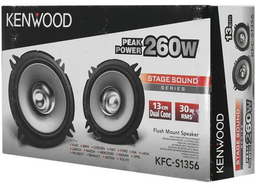 Колонки автомобильные Kenwood KFC-S1356